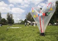 Kunsteducatie Nieuw en Meer | Sloterplasfestival 'inflatables' olv kunstenaar-docent Rens Bouma